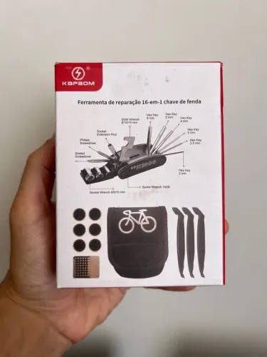 Chave Allen Multiuso 12 em 1 Kapbom - Ideal para Bike, Mecânicos e Outros