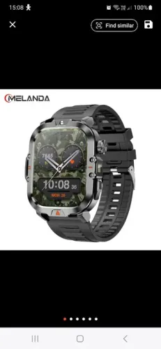 Smartwatch Melanda masculino