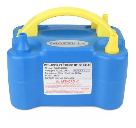 Inflador Compressor Bomba Elétrico Encher Balão Bexiga Festa