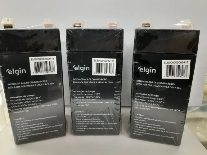Bateria para Balança 4v/4 Amperes elgin 