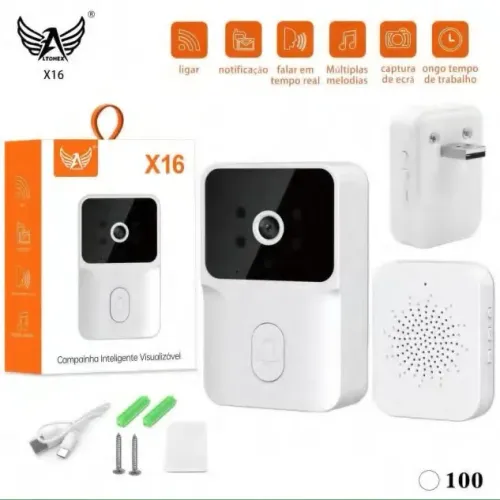 Campainha inteligente wifi X16