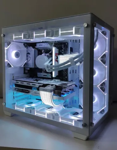 PC Gamer Ryzen 7 5700x / RTX 5060 8GB / Nvme 1TB - Loja Física