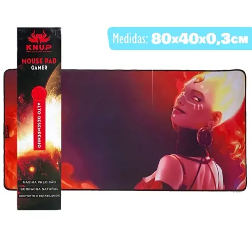 MousePad Control Gamer Grande 80x40cm, Estampa Lina Dota 2 - Knup em São Luís ma
