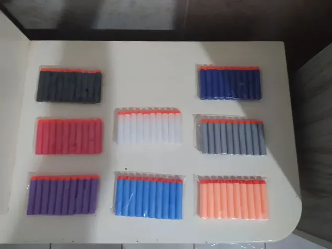 80 balas nerf LACRADAS.