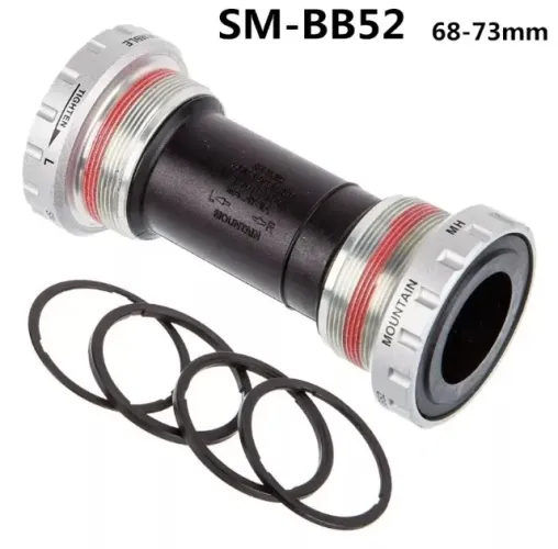 Movimento Central Shimano Deore Sm Bb52 Hollowtech Integrado