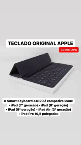 Teclado de iPad ORIGINAL - iPad 7, iPad 9, iPad 8, iPad Air 3, iPad Pro 10,5