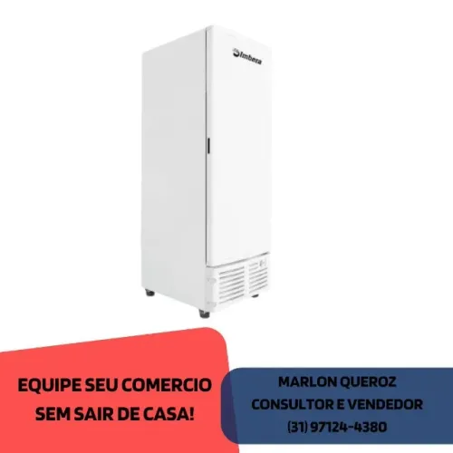 Freezer Vertical Imbera 110/220v Novo