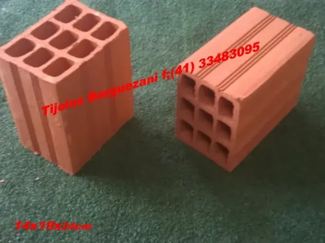 Tijolos 14x19x24 e 14x19x29cm