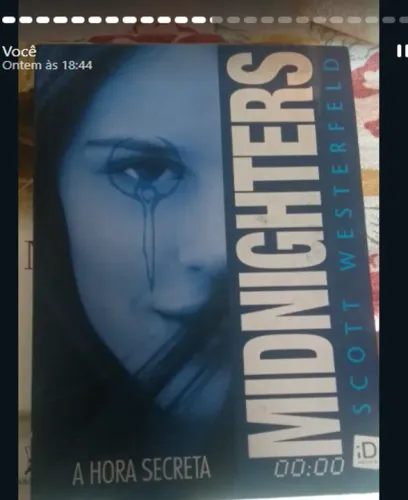 Livro A hora secreta Midnighters - Scott Westerfeld