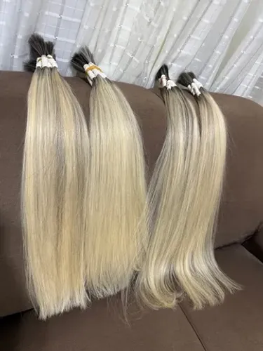 Cabelo Humano Loiro 65 e 75 cm
