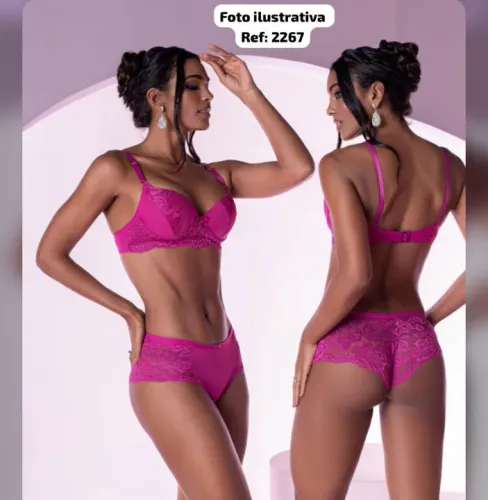 Conjunto lingerie Isa