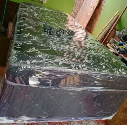 Cama de solteiro de mola ensacada 