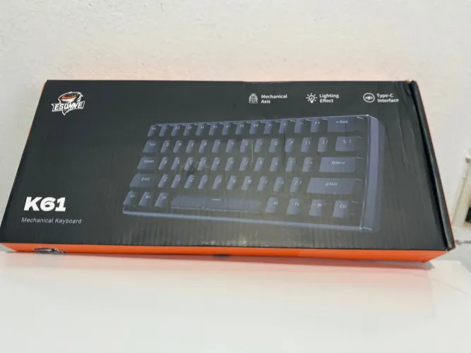 Teclado Mecânico K61 - ESUMME RED