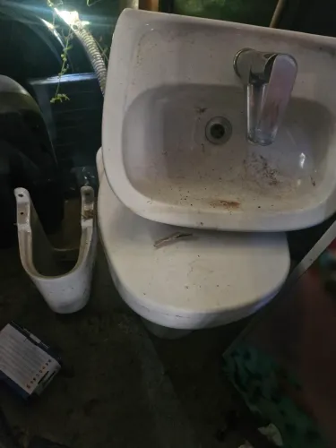 Vaso sanitário e lavatório