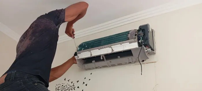 Higienização de ar condicionado