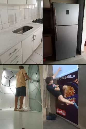 Instalador de papel de parede