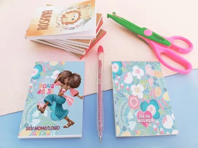 Bloquinho 10x7 Personalizado - Promo mimo dia das mulheres