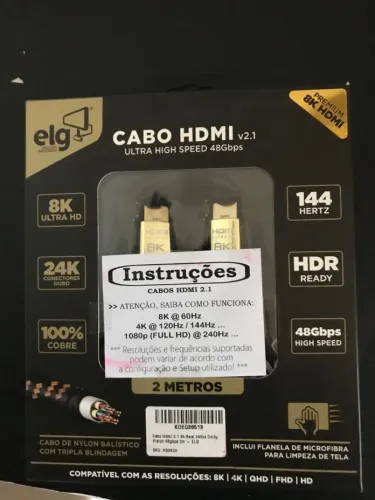 Cabo hdmi