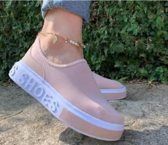 Tênis Slip On Rosa converse tm 37 plataforma 