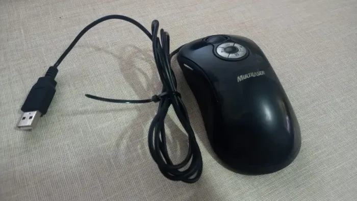MOUSE COM FIO USB- USADO-