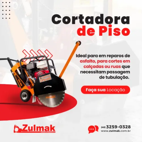 CORTADORA SERRA CLIPPER 350mm - LOCAÇÃO.