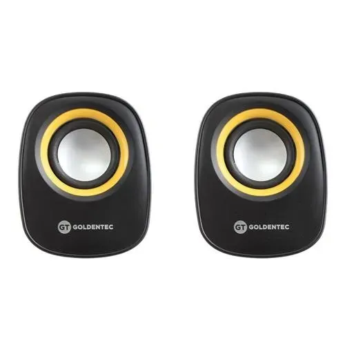 Caixa de Som GT Music Preto/Laranja 6W Rms - WZetta