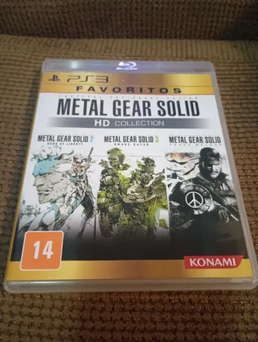 Jogo ps3 - Metal Gear Solid HD collection