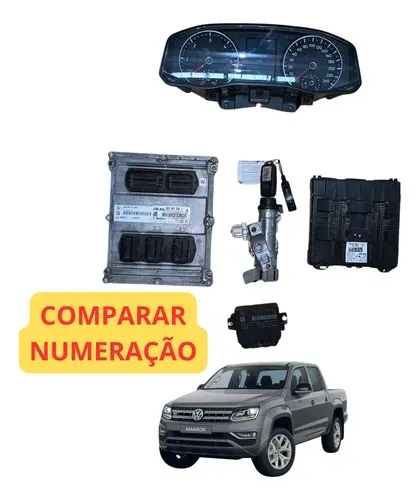 Kit Módulo Injeção Vw Amarok 3.0 V6 Automática 2023 258cv