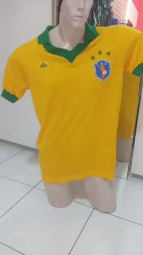 CAMISA ANTIGA SELEÇÃO BRASILEIRA ROFE ORIGINAL DA ÉPOCA