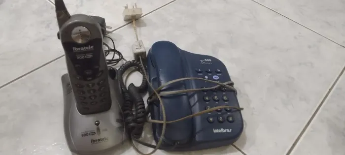 OPORTUNIDADE - Telefones Antigos funcionando (Ibratel + Intelbras)