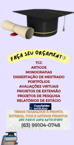 Trabalhos acadêmicos