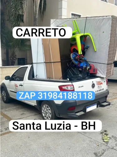 Carreto, frete S. Luzia Mg av Brasília