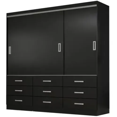 Guarda-Roupa Isabela 3 Portas 150 cm - Corrediça Plástica