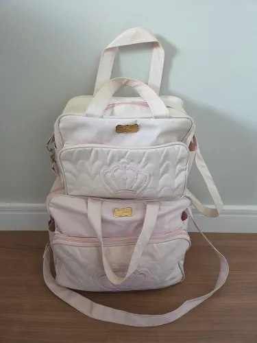 Kit Bolsas + Macacão e acessórios MENINA BB