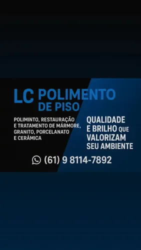 Limpeza e polimento de pisos