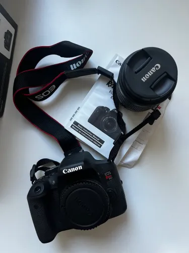 CÂMERA CÂNON T6i (usada/semi-nova)