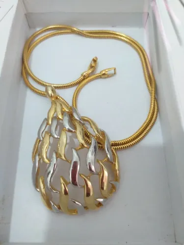 Colar Bijuteria Finissima!!Semi Nova!!