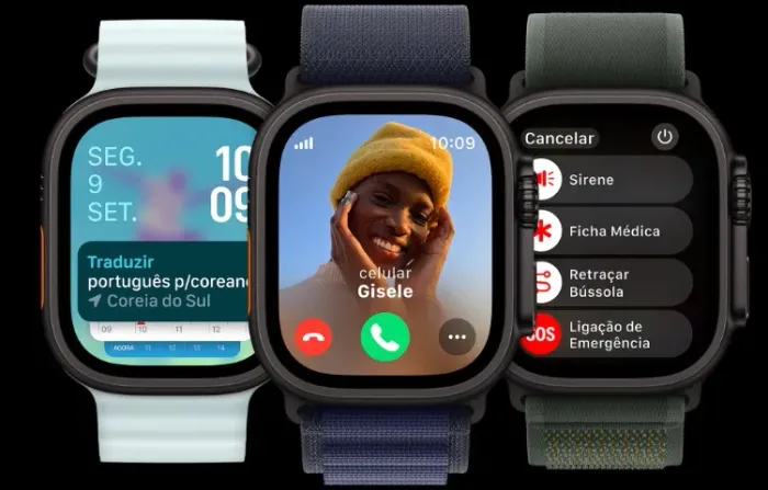 Apple Watch Ultra 2 Black - Lacrado - 1 ano de Garantia Apple