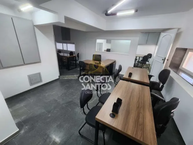 Sala/Escritório, Gonzaga, Santos, Cod: 1662