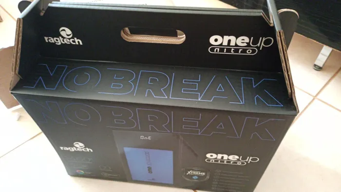 Nobreak 1400va (980W) Senoidal Pura Tripla Proteção Rj45 Usb Gamer Preto