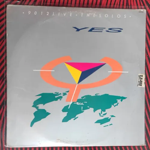 Vinil LP Yes - 9012Live The Solos - Original da época 1985