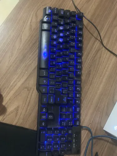 Teclado Mecânico Gamer RGB Warrior