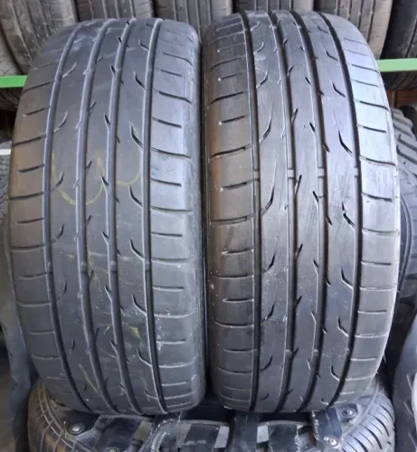 02 pneus 195/55/15 Dunlop Direzza seminovos por 560,00 o par