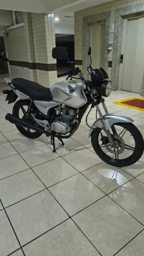 Honda cg 150 ESD 2006 Prata Titan 