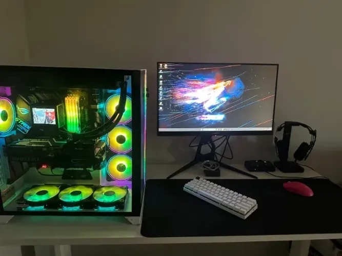 PC Gamer Top i9-10900K + RTX 3080 (GALAX SG) / Full RGB / Water Cooler 360mm / Periféricos