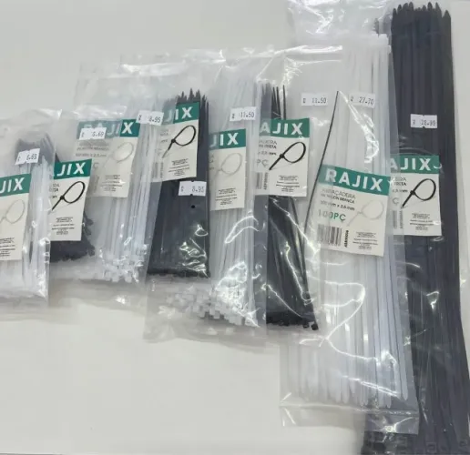 Abraçadeira de Nylon Rajix - Diversos Tamanhos