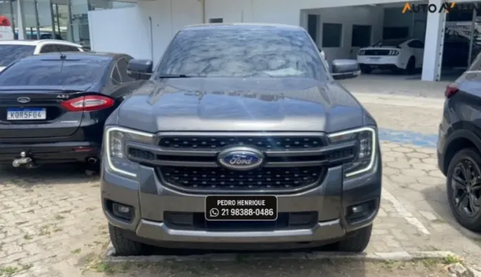 RANGER BLACK 2.0 TURBO DIESEL CD AUT. 2025 12.000KM (Único dono)
