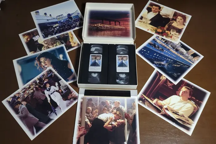 Box Duplo Titanic Vhs Legendado Ed. Luxo