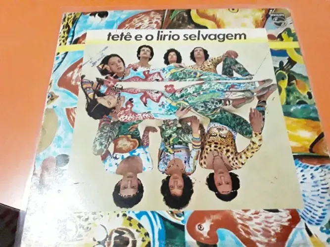 LP Tetê e o Lírio Selvagem, Artista - Tetê Espíndola, 1978, bem raro