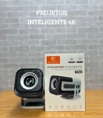 Projetor Inteligente 4K H'MASTON TY04